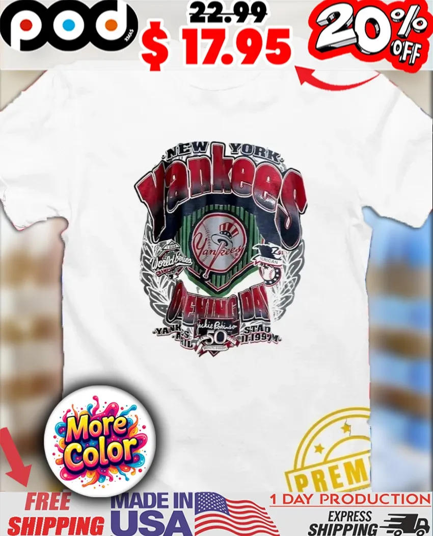 1997 World Series New York Yankees Opening Day vintage shirt