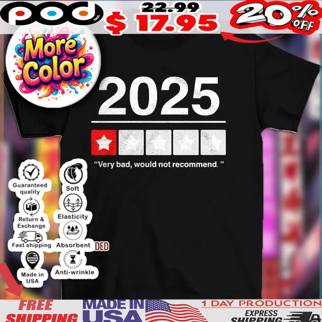 2025 very bad would not recommend rating shirt