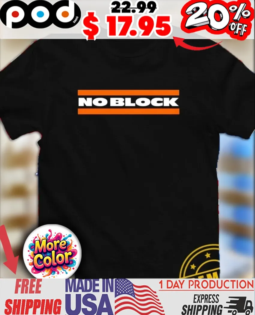 No block no rock shirt