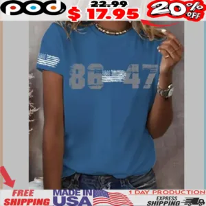 86 47 USA Flag 2025 Shirt