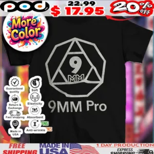 9mm pro logo vintage shirt