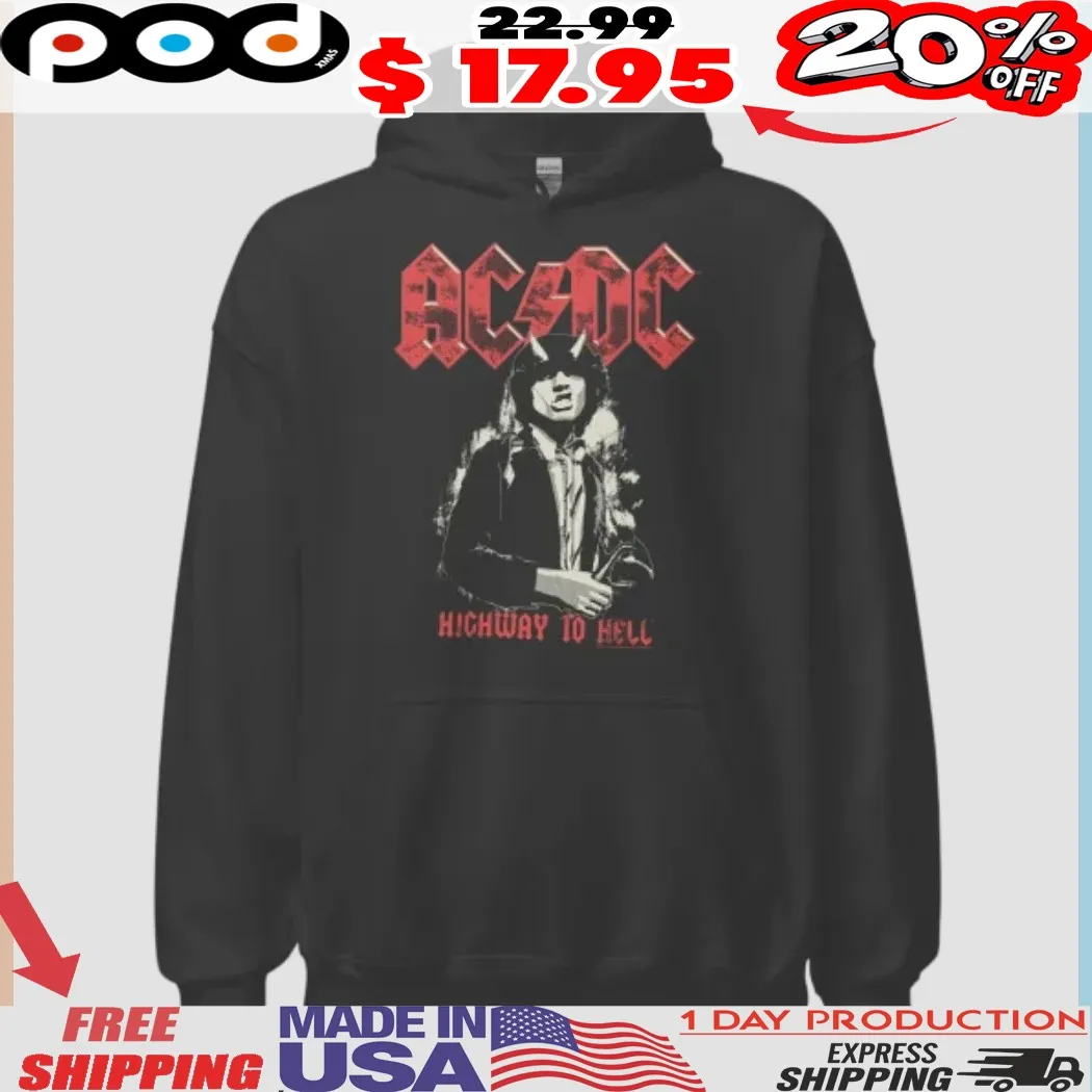 AC DC Highway To Hell Angus Shirt