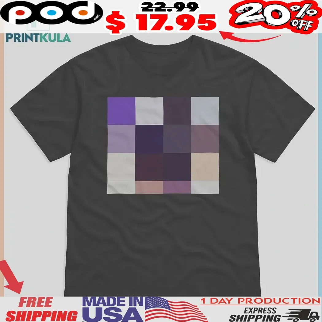 Abstract Acai Pixel Art Shirt