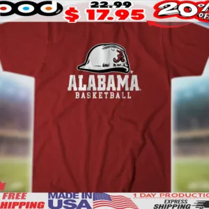 Alabama Crimson Tide Basketball Hard Hat Shirt