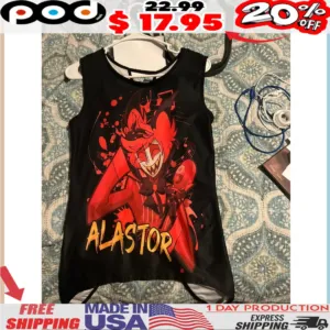 Alastor the Radio Demon Ver 2 Graphic Anime Shirt