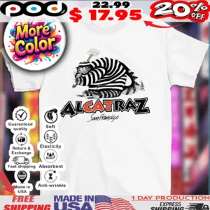 Alcatraz cat San Francisco vintage shirt