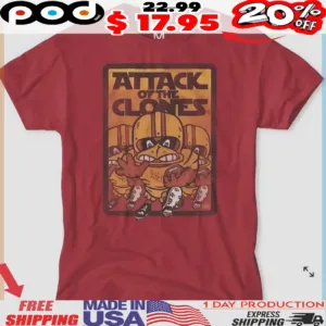 American Eagle Attack Of The Clones Iowa State University Vintage Shirt