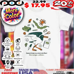 American oystercatcher no boundaries shirt