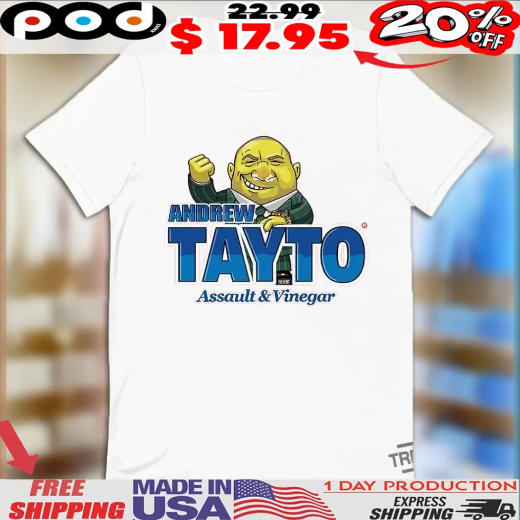 Andrew Tayto Assault And Vinegar Shirt
