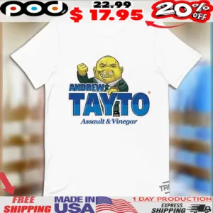 Andrew Tayto Assault And Vinegar Shirt