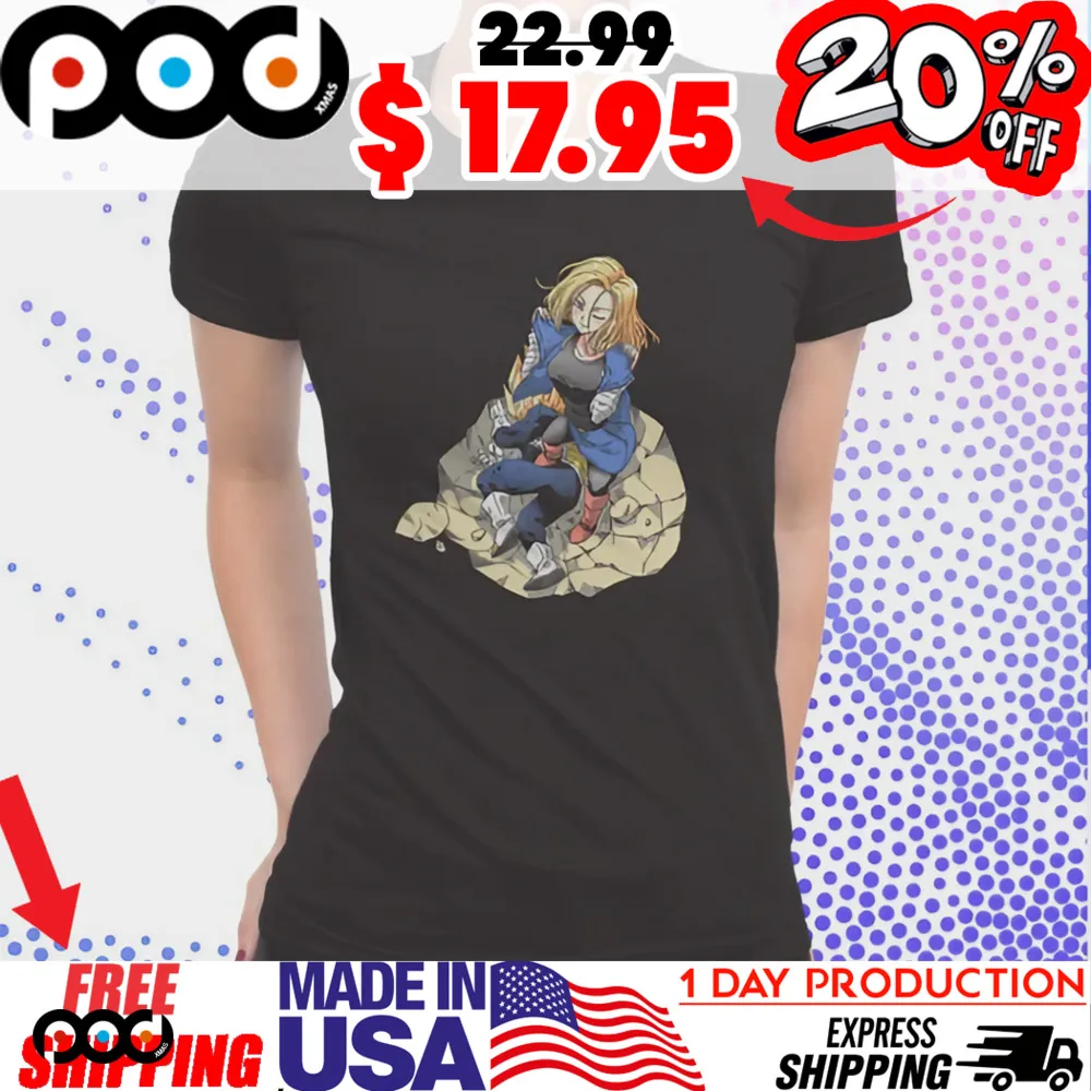 Android 18 Android 18 Unlimited Energy Shirt