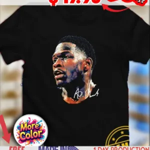 Anthony Edwards NBA big face signature shirt