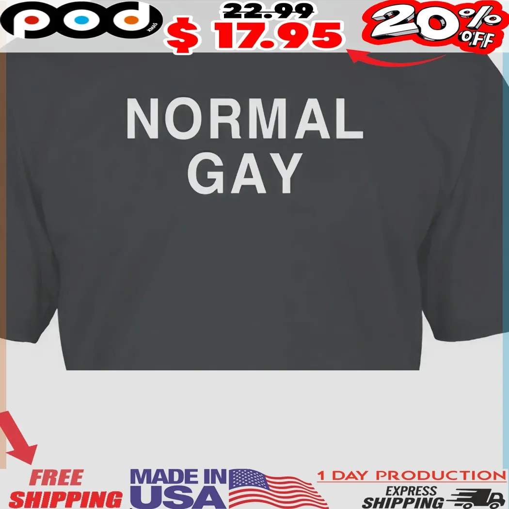 Arielle Scarcella Normal Gay LGBTQ Pride Casual Shirt