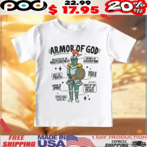 Armor Of God Christian Happy Easter Day Shirt