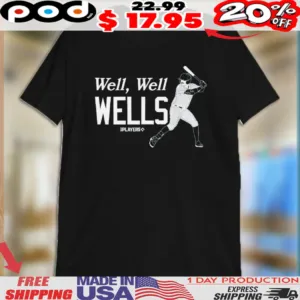 Austin Wells Well Well Wells New York Yankees Shirt
