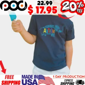 Autism Elephant Curious Smart Caring Unique Emotional Autism Awareness Shirt