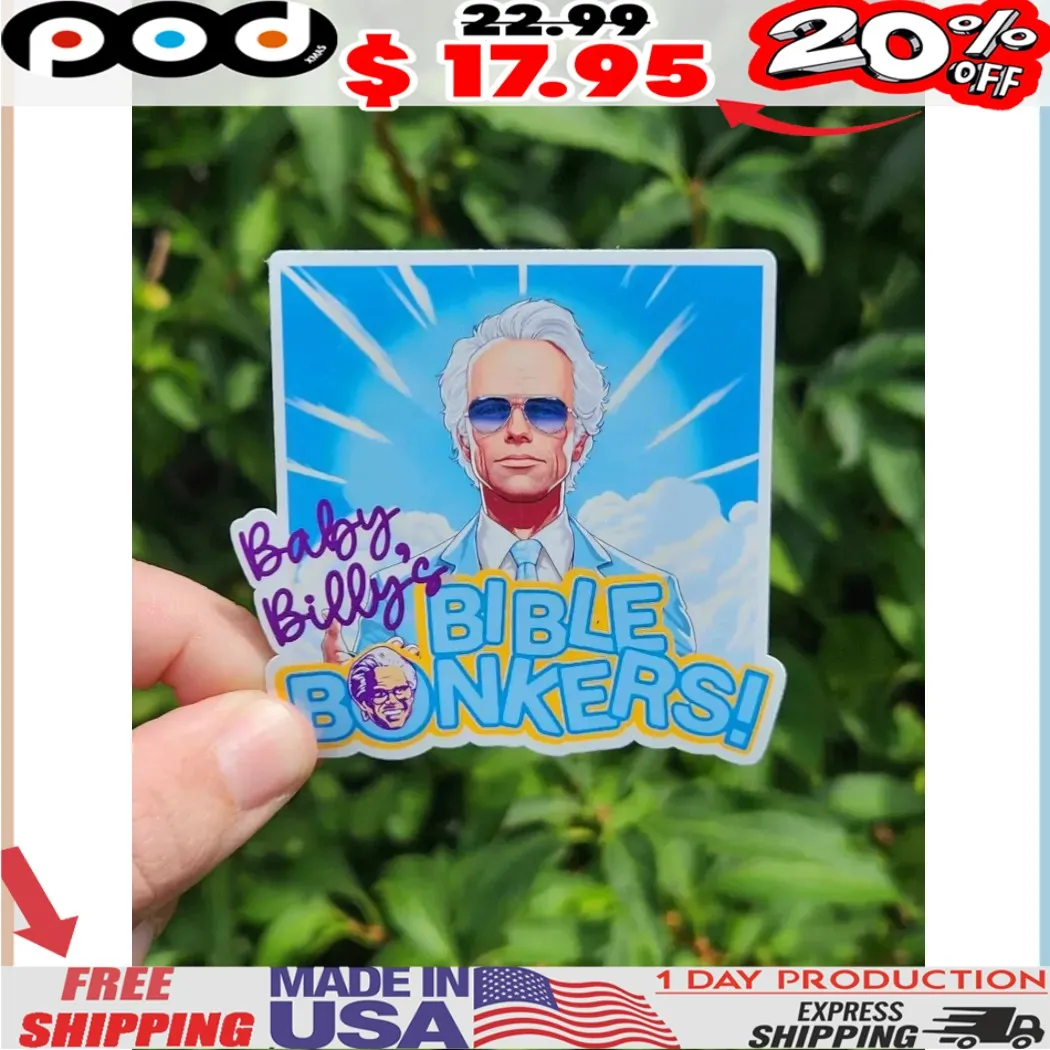 Baby Billy's Bible Bonkers Face Shirt