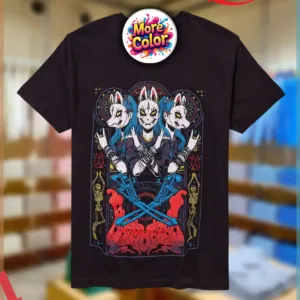 Babymetal Fox Mask Devil Horns Shirt