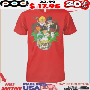 Backyard Sports with Pittsburgh Pirates Baseball Shirt