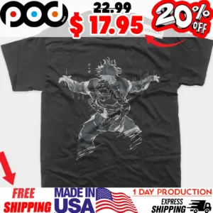 Baki Hanma Shadow Anime Graphic Streetwear Shirt