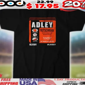 Baltimore Orioles Adley Rutschman Old Bay Can Shirt