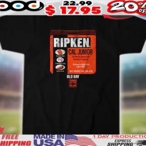 Baltimore Orioles Cal Ripken Jr Old Bay Can Shirt