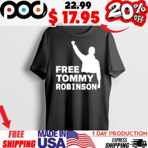 Basil The Great Free Tommy Robinson Shirt