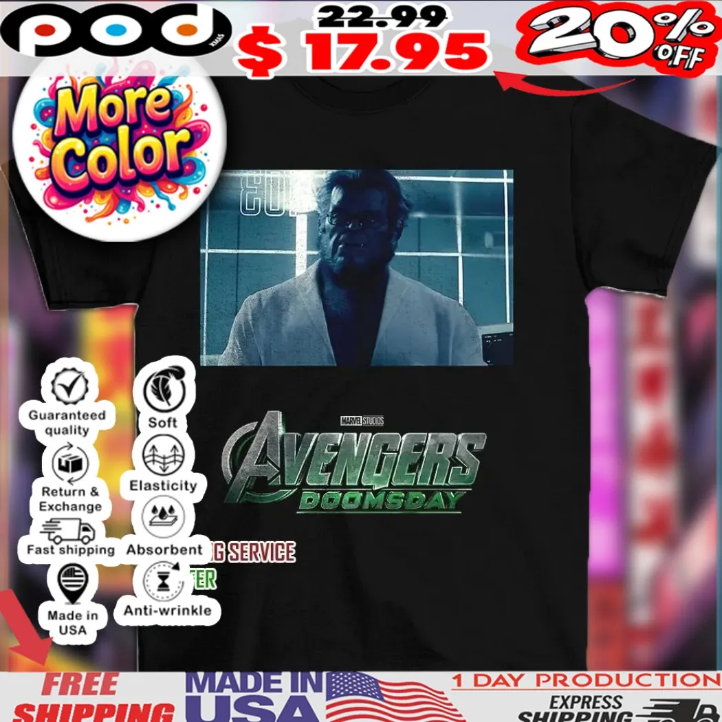 Beast Marvel Studios Avengers Doomsday Movie Scene Graphic shirt