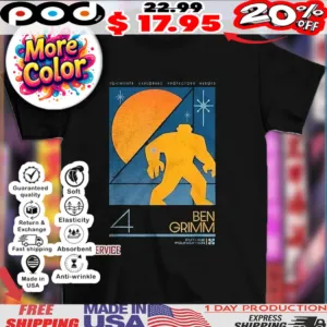 Ben Grimm Marvel Studios Fantastic Four Vintage shirt