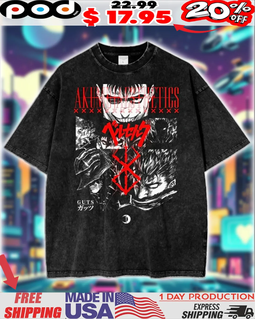 Berserk 'Guts' vs Griffith Eclipse Dark Aesthetic Amine Shirt Berserk 'Guts' vs Griffith Eclipse Dark Aesthetic Amine Shirt