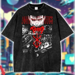 Berserk 'Guts' vs Griffith Eclipse Dark Aesthetic Amine Shirt