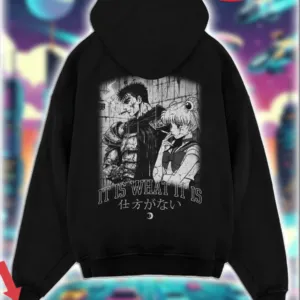 Berserk 'It Is What It Is' I can't help it Sailor Moon Smoking Berserk Anime Streetwear Shirt