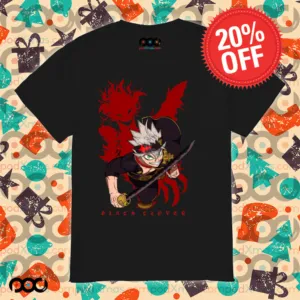 Black Clover Asta Anime Anime Streetwear Fashion Shirt