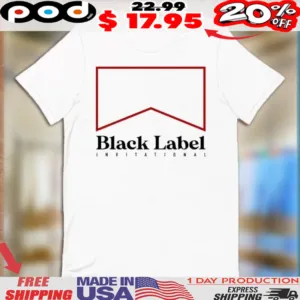 Black Label Invitational Marlboro Shirt