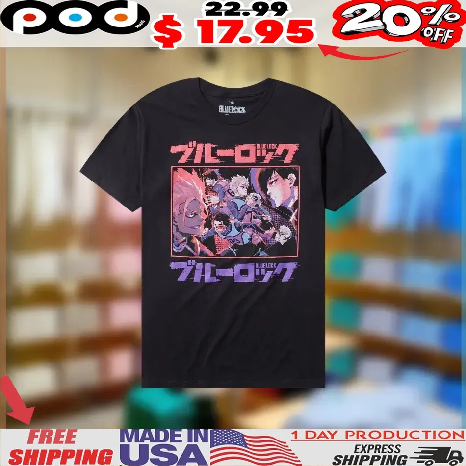 Blue Lock Standoff Anime Art Shirt