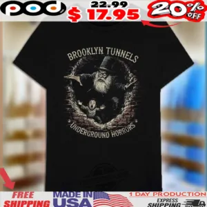 Brooklyn Tunnels Underground Horrors Mysterious Wizard Shirt