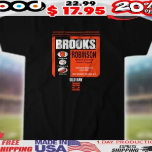 Brooks Robinson Baltimore Orioles Old Bay Can Shirt