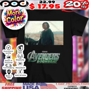Bucky Barnes Marvel Studios Avengers Doomsday Film Scene shirt