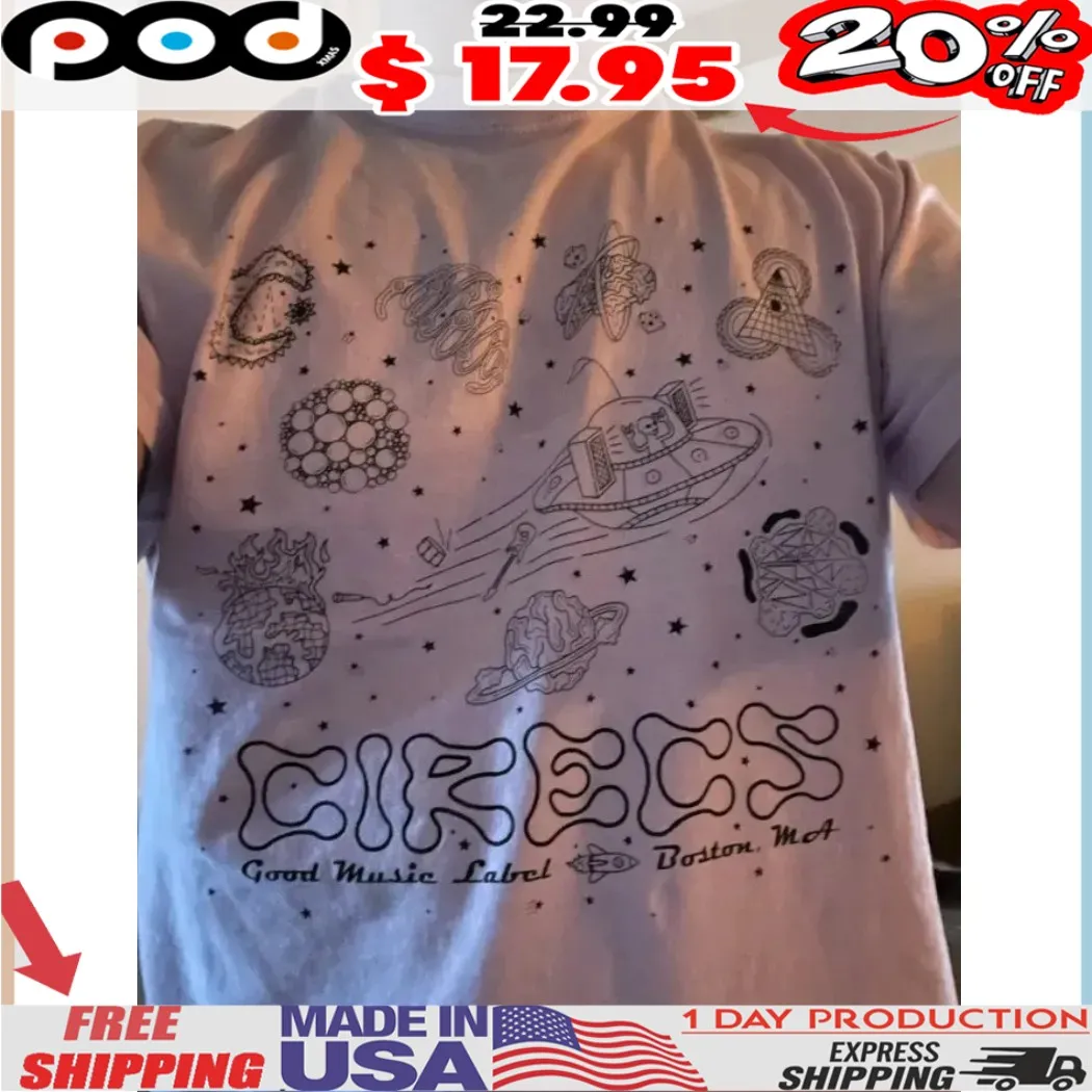 CIRECS Good Music Label Boston MA shirt