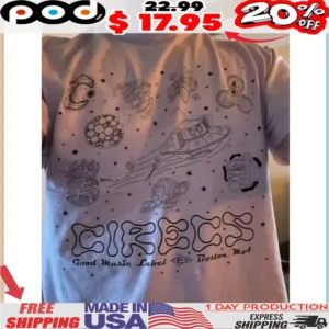 CIRECS Good Music Label Boston MA shirt