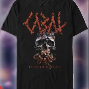 Cabal Everything Rots Horror Skull Shirt