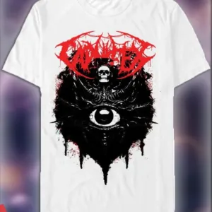 Carnifex Names Mean Nothing White Skull Horror Eye Shirt