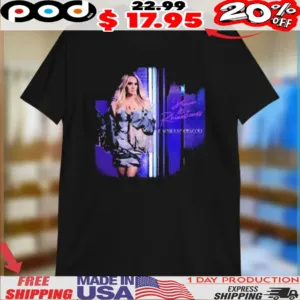 Carrie Underwood Denim & Rhinestones Album Cover Shirt