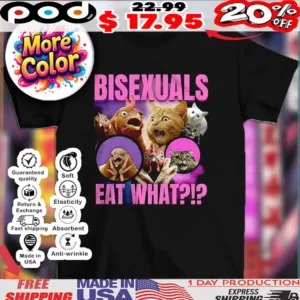 Chicken and cat bisexuals eat what vintage bootleg style shirt