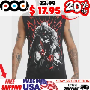 DC Comics Batman Blood Metal Muscle Shirt