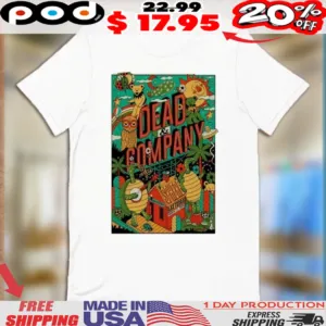 Dead & Company Mar 27 2025 Sphere Las Vegas Turtle Bears Shirt