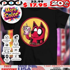 Deadpool Bandit as Deadpool cartoon vintage shirt