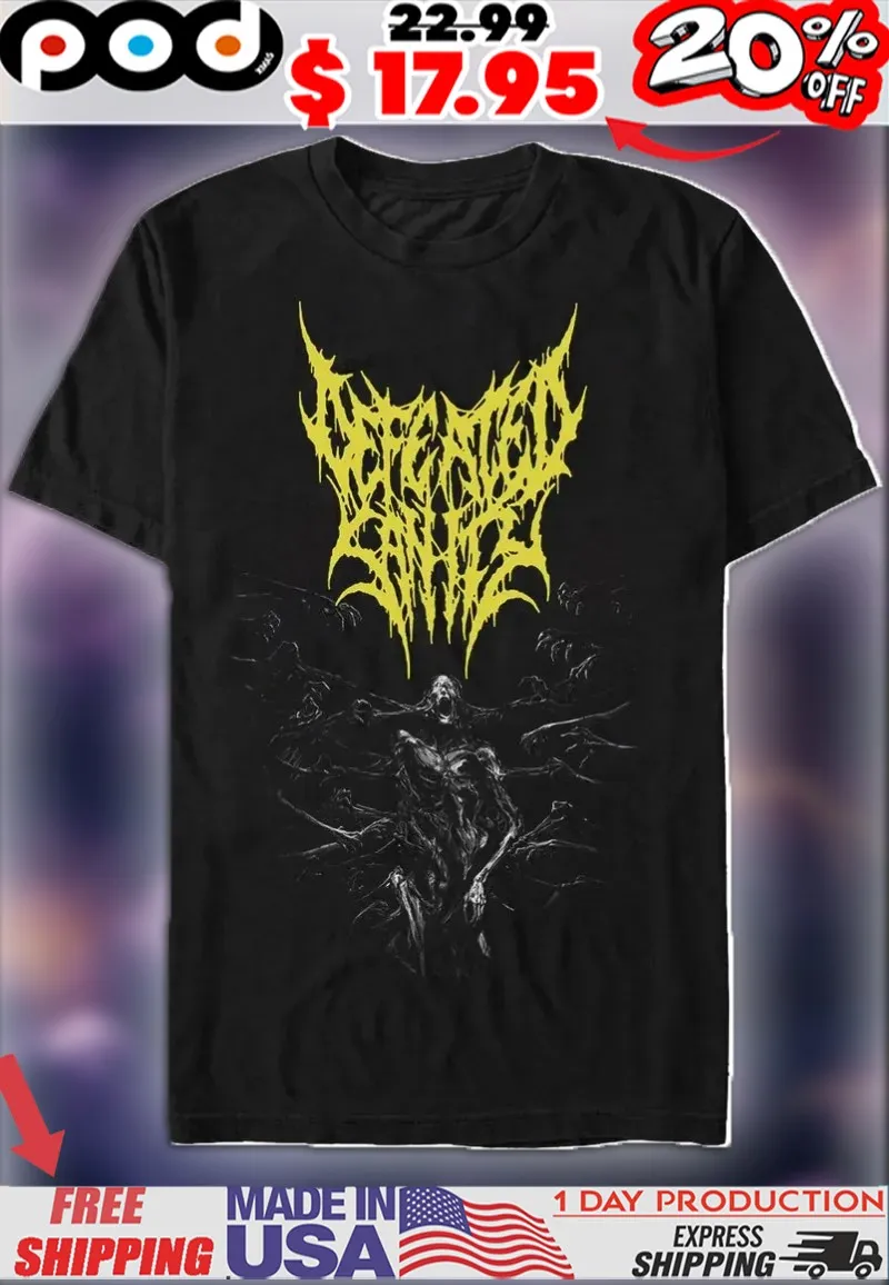 Defeated Sanity Passages Into Deformity Skeleton Horror Shirt