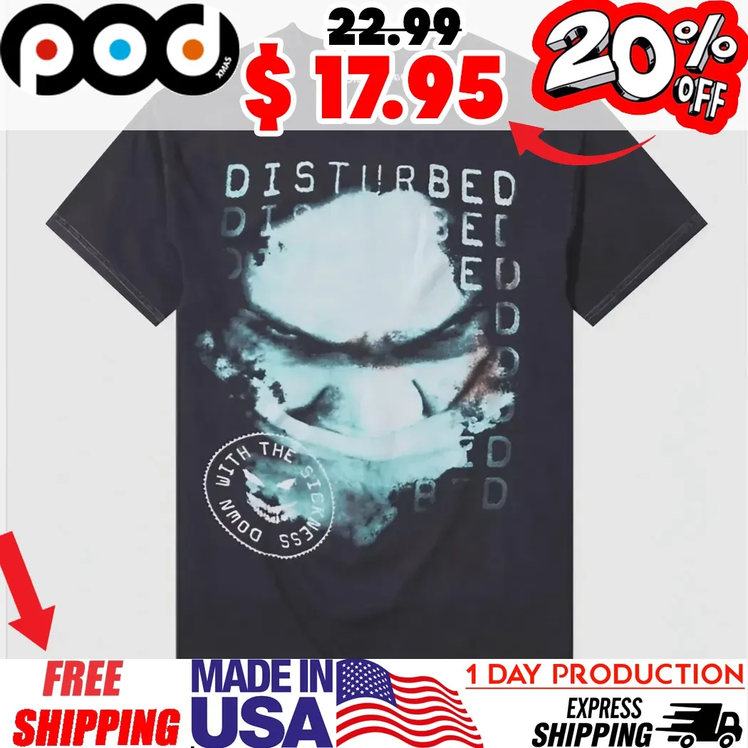 Disturbed Down With The Sickness Horror Shirt