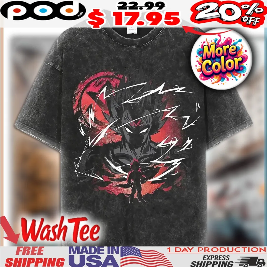 Dragon Ball Majin Vegeta Prince Of Saiyans Anime Shirt